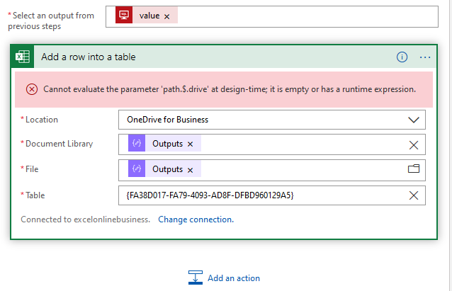 Excel Online – Adding Rows Into a Table From a Template – William's IT ...